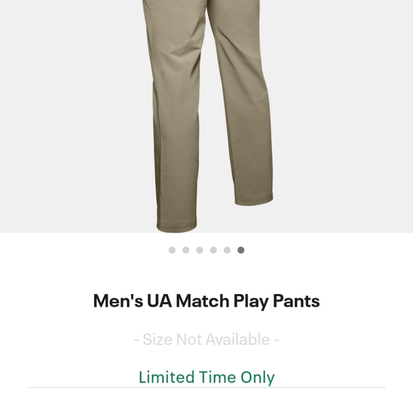 Under Armour Match Play pants 34x30 - Picture 4 of 4